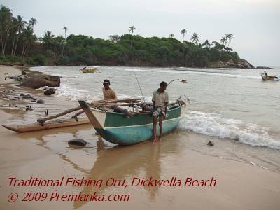 Oru Fishing boat, Dickwella Beach